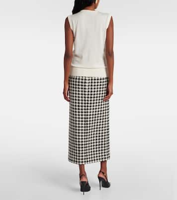 Top de cachemir y seda con DG  | Dolce&Gabbana