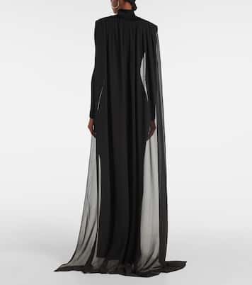 Robe Xanthe aus Jersey und Tüll | The New Arrivals Ilkyaz Ozel