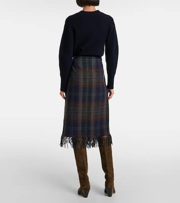 Gonna a portafoglio in misto lana | Polo Ralph Lauren