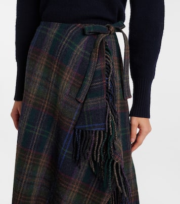 Gonna a portafoglio in misto lana | Polo Ralph Lauren