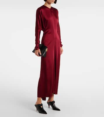 Midikleid aus Satin | Victoria Beckham