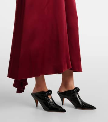 Midikleid aus Satin | Victoria Beckham
