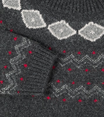 Pull Grimaldi en jacquard de laine | Bonpoint