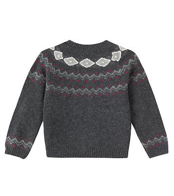 Pull Grimaldi en jacquard de laine | Bonpoint