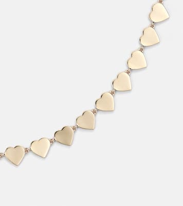 Collier Pure Heart Eternity en or 14 ct | Sydney Evan