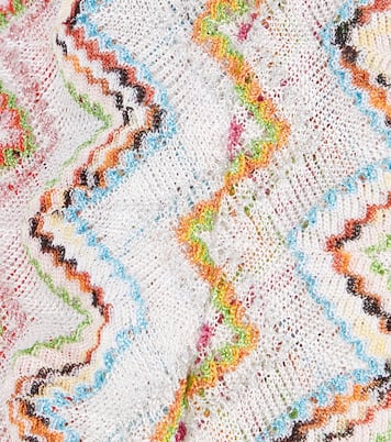 Fascia per capelli a zig-zag con lamé | Missoni