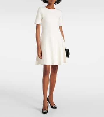 Bridal - Abito corto in jacquard | Oscar de la Renta