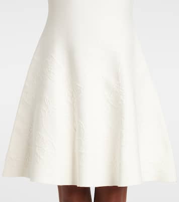 Bridal - Abito corto in jacquard | Oscar de la Renta
