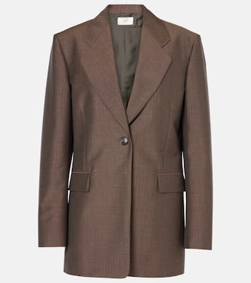 Blazer Vermont in mohair e lana | The Row