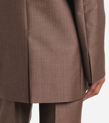 Blazer Vermont in mohair e lana | The Row