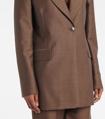 Blazer Vermont in mohair e lana | The Row