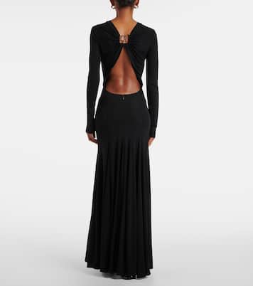 Robe longue à ornements | Christopher Esber