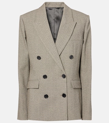 Blazer Irma in misto cotone a quadri | Isabel Marant