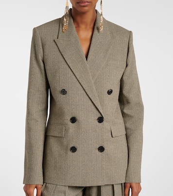 Blazer Irma in misto cotone a quadri | Isabel Marant