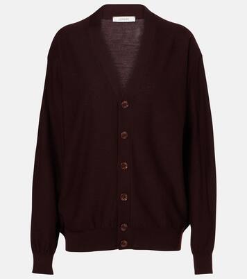 Cardigan Twisted en laine mélangée | Lemaire