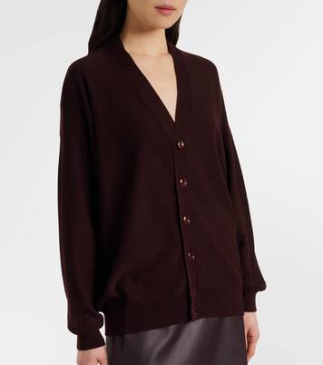 Cardigan Twisted en laine mélangée | Lemaire