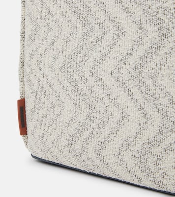 Columbia zigzag jacquard pouf | Missoni
