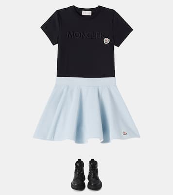 Camiseta en jersey de algodón con logo | Moncler Enfant