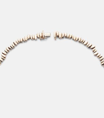 Collier Bold en or rose 18 ct, diamants et saphirs | Suzanne Kalan