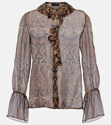 Bluse Cecily aus Seidenchiffon | Nili Lotan