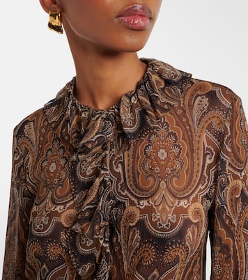 Bluse Cecily aus Seidenchiffon | Nili Lotan