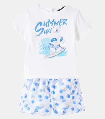 Baby T-shirt and Bermuda shorts set | Monnalisa