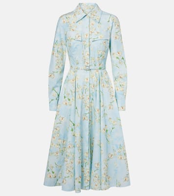 Hemdblusenkleid aus Baumwollpopeline | Emilia Wickstead