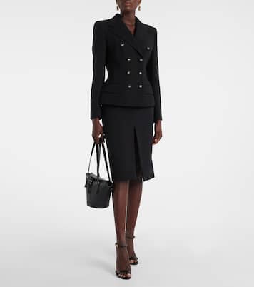 Midirock aus Wolle | Dolce&Gabbana