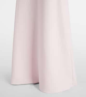 Vestido de fiesta de algodón con volantes | Safiyaa
