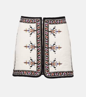 Minifalda Zeria de algodón bordada | Marant Etoile
