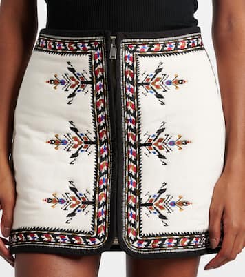 Minifalda Zeria de algodón bordada | Marant Etoile