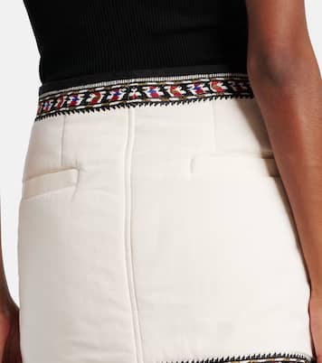 Minifalda Zeria de algodón bordada | Marant Etoile