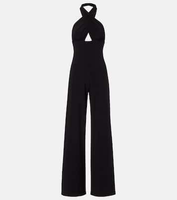 Mono con cuello halter | Norma Kamali