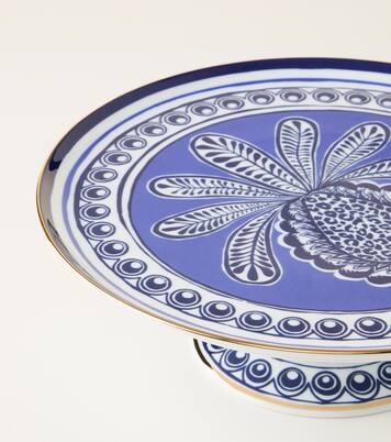 Big Pineapple porcelain cake stand | La DoubleJ