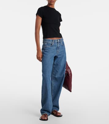 Jeans anchos Tess Long de tiro bajo | Slvrlake