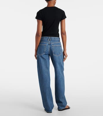 Jeans anchos Tess Long de tiro bajo | Slvrlake