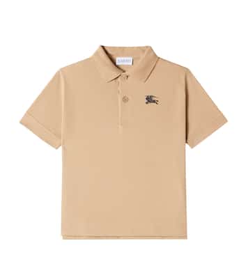 EKD棉质珠地布Polo衫 | Burberry Kids