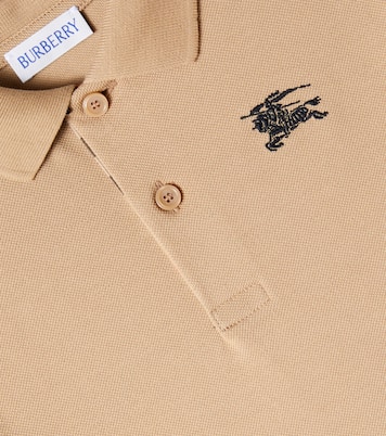 EKD棉质珠地布Polo衫 | Burberry Kids