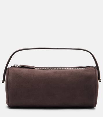 Round 90s suede tote bag | The Row