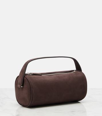 Round 90s suede tote bag | The Row