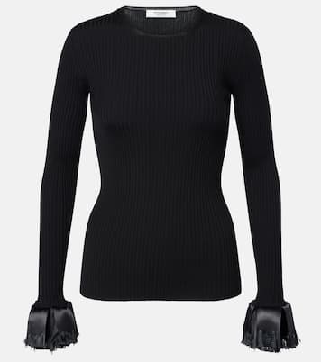 Nova ribbed-knit wool-blend sweater  | Fforme