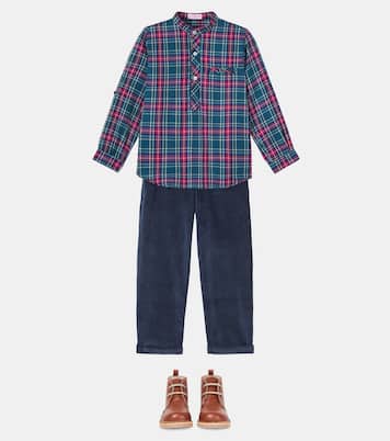 Gerade Hose Benito aus Baumwoll-Cord | La Coqueta