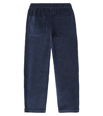 Cotton corduroy straight pants | La Coqueta