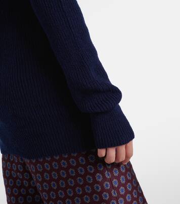 Ribbed-knit wool turtleneck sweater | Dries Van Noten