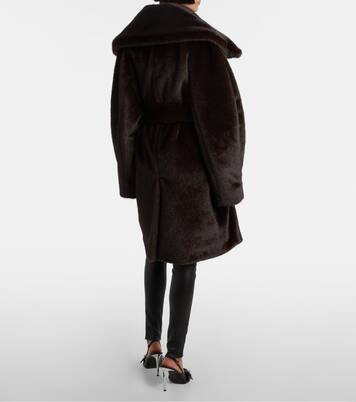 Cappotto con cintura e logo | Coperni