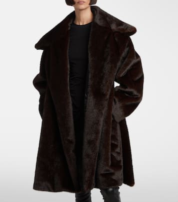 Cappotto con cintura e logo | Coperni