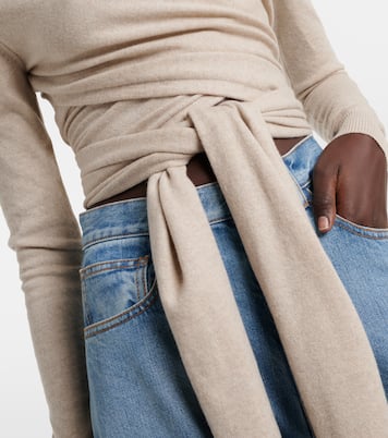 Wickeltop aus einem Kaschmirgemisch | Alaïa