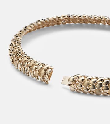 Blossom 14kt gold necklace with diamonds | Rainbow K