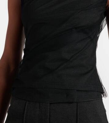 Draped tulle top | Dorothee Schumacher