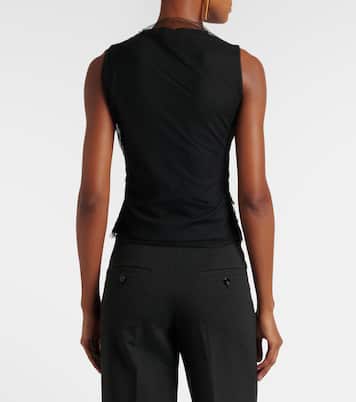 Draped tulle top | Dorothee Schumacher